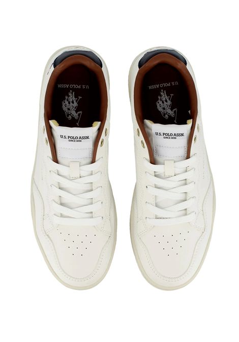 U.S. Polo Assn. Elia002A Shoes White Dark Blue Men U.S. POLO | Sneakers | ELIA002A-WHIDBL